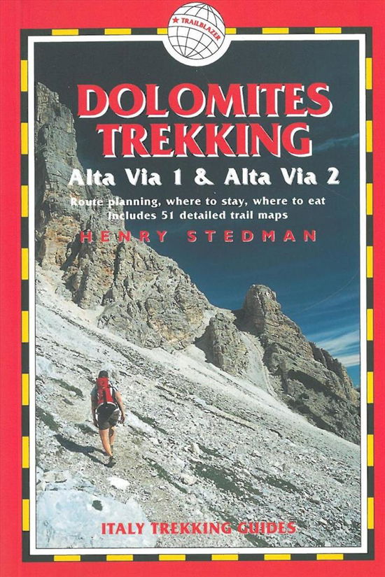 Cover for Henry Stedman · Dolomites Trekking AV1 &amp; AV2 (Book) [1. Painos] (2001)