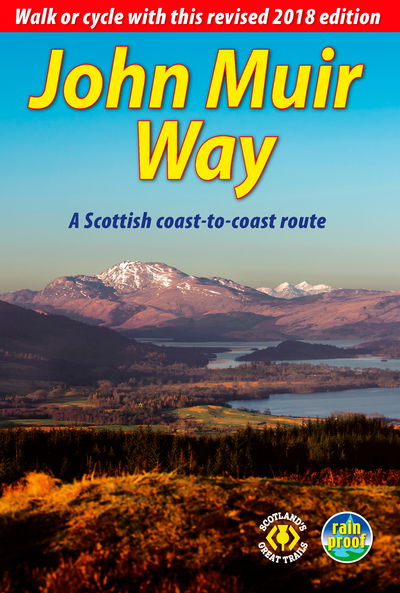 Cover for Sandra Bardwell · John Muir Way (2 ed): a Scottish coast-to-coast route (Spiral Book) [Enlarged edition with large-scale mapping edition] (2018)