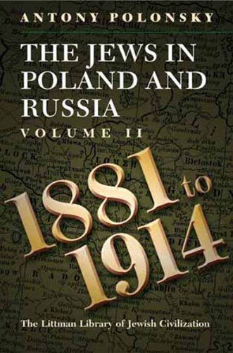 Cover for Antony Polonsky · The Jews in Poland and Russia, Vol. 2: 1881-1914 (Hardcover Book) (2010)