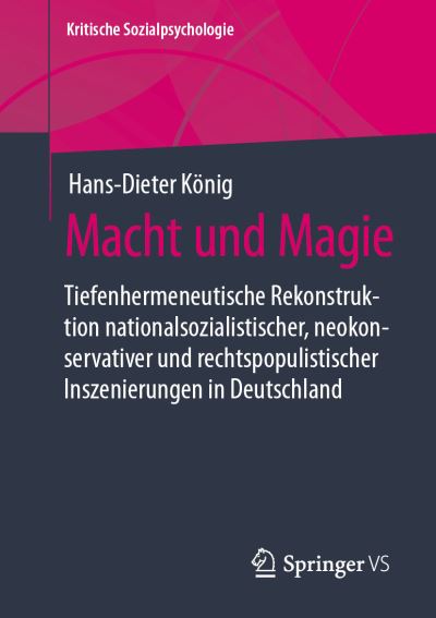 Cover for Hans-Dieter König · Macht und Magie (Book) (2022)