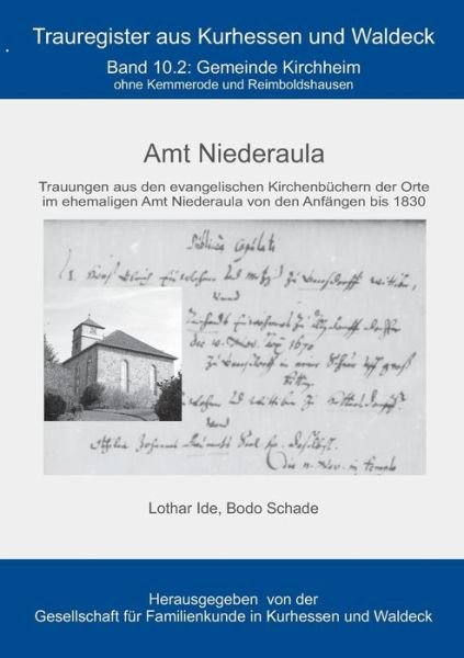 Cover for Ide · Amt Niederaula (Book) (2019)