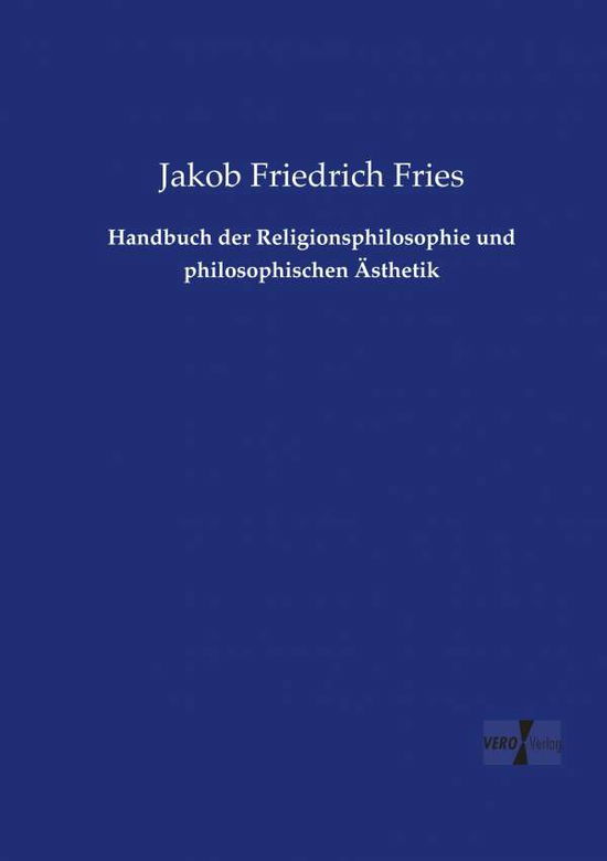 Cover for Fries · Handbuch der Religionsphilosophie (Book) (2019)