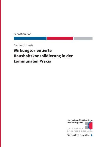 Cover for Cott · Wirkungsorientierte Haushaltskonso (Buch) (2019)