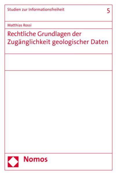 Rechtliche Grundlagen der Zugängl - Rossi - Books -  - 9783848736836 - November 24, 2016