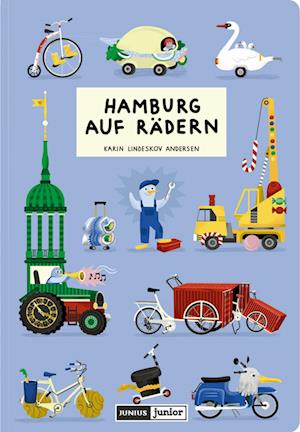 Cover for Karin Lindeskov Andersen · Hamburg auf Rädern (Book) (2024)