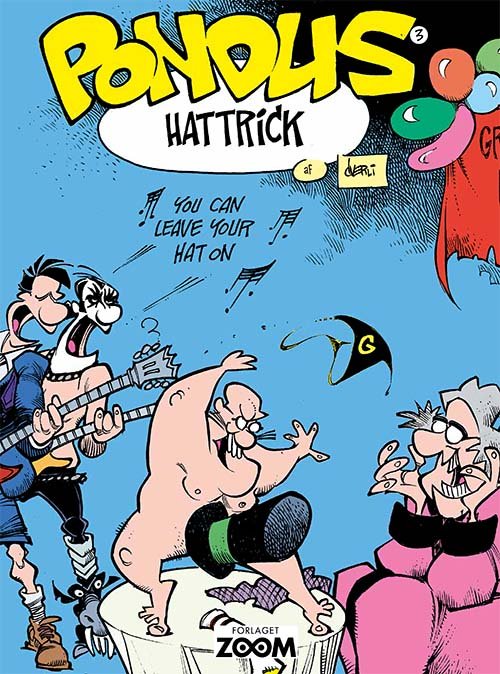 Cover for Frode Øverli · Pondus: Pondus 3: Hattrick (Indbundet Bog) [1. udgave] (2020)