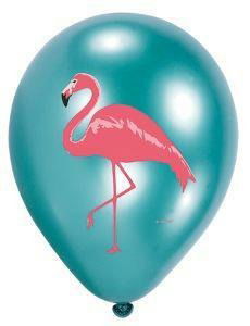 Amscan: 6 Balloons 4C Flamingo Paradise 27.5 Cm/11 -  - Gadżety - Amscan - 0013051828837 - 