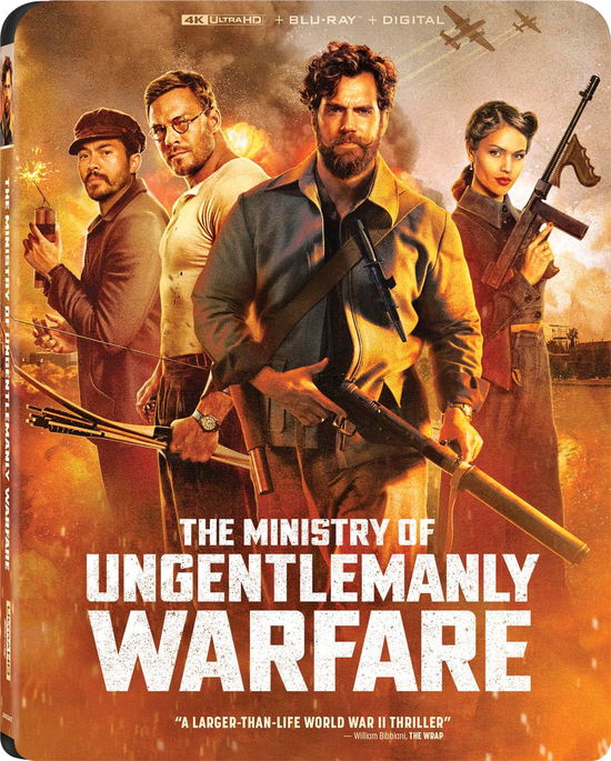 Cover for Ministry of Ungentlemanly Warfare (4K Ultra HD/BD) (2024)