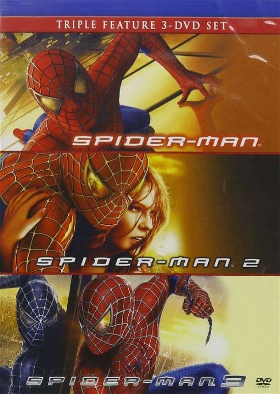 Cover for Spider-man 1-3 (DVD) (2010)