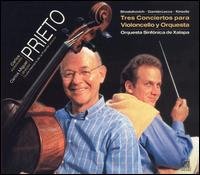 Cover for Prieto / Shostakovich / Xalapa Sym Orch / Fuente · 3 Cello Concertos (CD) (2006)