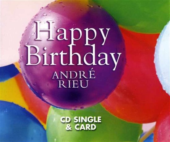 Cover for Andre Rieu · Happy Birthday (SCD) (2008)