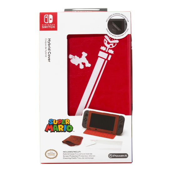 POWER A - Hybrid Cover Mario for Nintendo Switch - Power A - Merchandise -  - 0617885016837 - 7. februar 2019