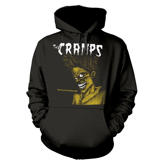 Cover for The Cramps · Cramps (The): Bad Music For Bad People (Felpa Con Cappuccio Unisex Tg. L) (Hoodie) [size L] [Black edition] (2018)