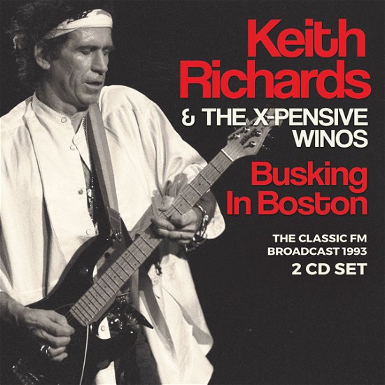 Cover for Keith Richards · Busking in Boston (CD) (2024)