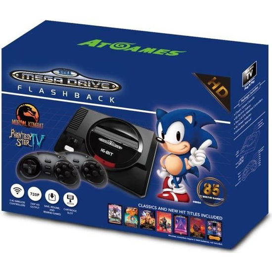 Cover for Sega · SEGA Mega Drive Flashback HD with Wireless Controllers (N/A)