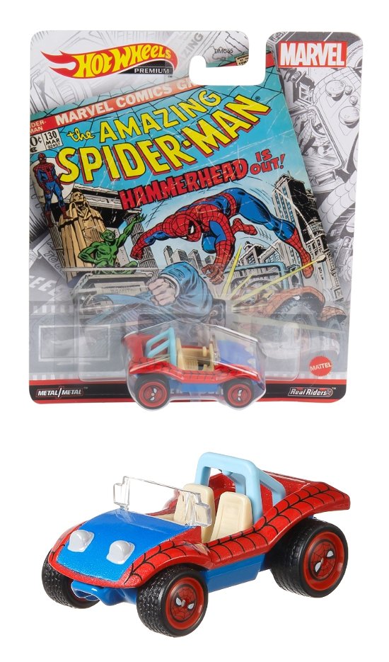 Cover for Mattel · Hot Wheels - Die-cast Marvel Spider Mobile (Legetøj) (2022)