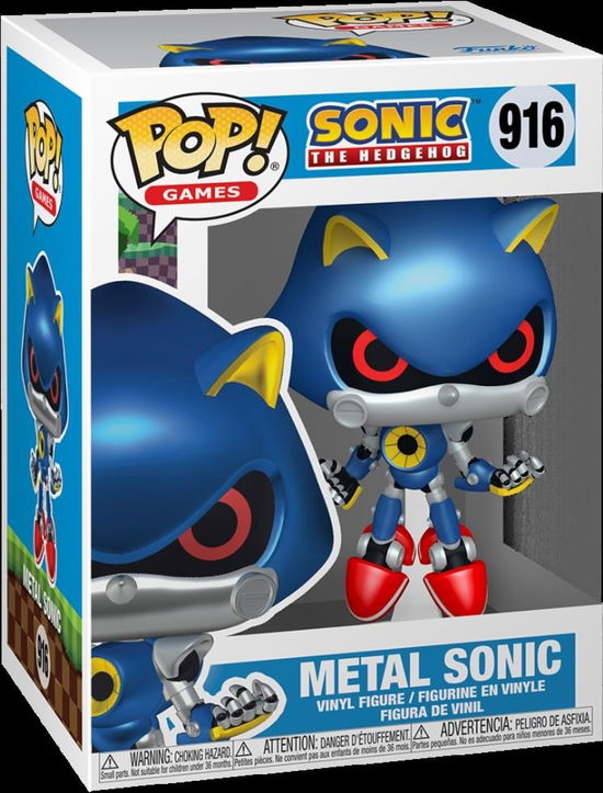 Sonic - Metal Sonic - Funko Pop! Games: - Fanituote - Funko - 0889698705837 - keskiviikko 24. huhtikuuta 2024