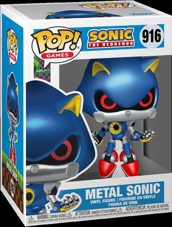 Sonic - Metal Sonic - Funko Pop! Games: - Merchandise - Funko - 0889698705837 - 24 april 2024