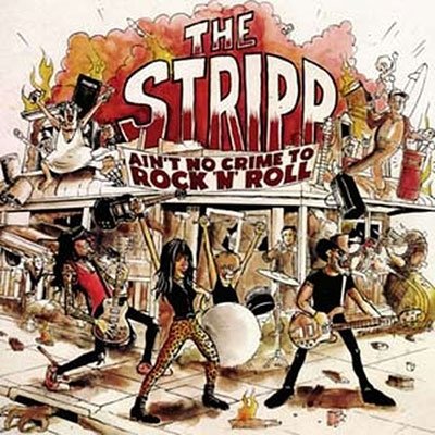Cover for Stripp · Ain't No Crime To Rock'n'roll (CD) (2023)