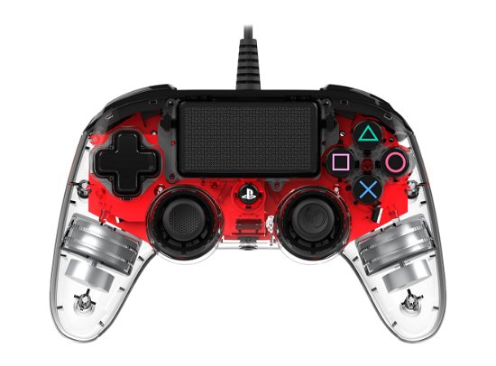 Nacon Wired Compact Controller [Light Red] /Ps4 - Playstation 4 - Brætspil - Big Ben - 3499550360837 - 1. marts 2018