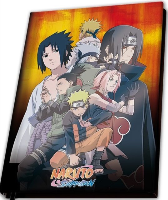 Cover for Abystyle · Naruto Shippuden - A5 Notebook Konoha Group X4 (PC) (2019)