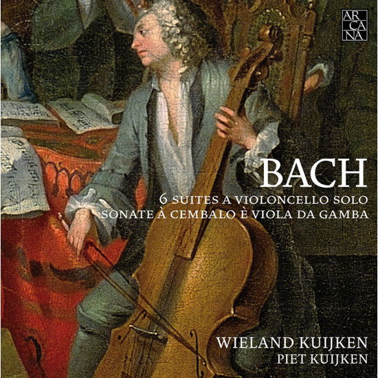 6 Cello Suites - Gamba Sonatas - Bach,j.s. / Kuijken, W. / Kuijken, P. - Musik - ARN - 3760195733837 - 31 mars 2015