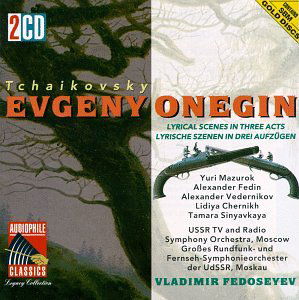 Eugene Onegin - P.i. Tchaikovsky - Musikk - CANTUS LINE - 4032250031837 - 21. mars 2003