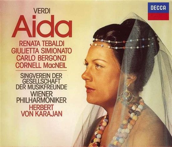 Cover for G. Verdi · Aida (CD) [Limited, High quality, Remastered edition] (2018)