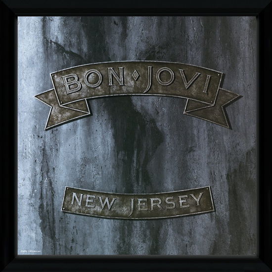 Cover for Bon Jovi · Bon Jovi: New Jersey (Stampa In Cornice 30x30 Cm) (MERCH)