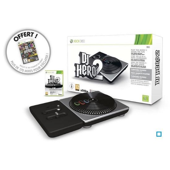 Cover for Activision Blizzard · DJ Hero 2 w/ Turntable Kit (DELETED TITLE) (X360) (2010)