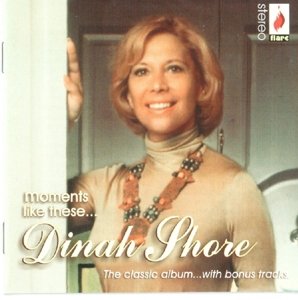 Cover for Dinah Shore · Moments Like This (CD) (2013)