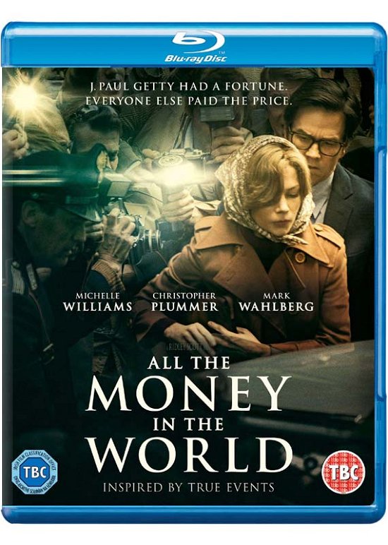 All The Money In The World - All the Money in the World (Bl - Elokuva - Sony Pictures - 5050629568837 - sunnuntai 13. toukokuuta 2018