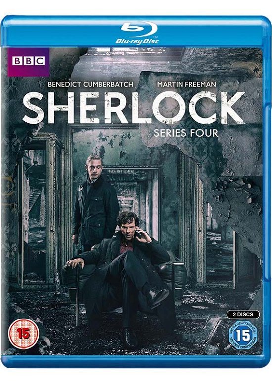 Cover for Sherlock S4 BD · Sherlock Series 4 (Blu-ray) (2017)