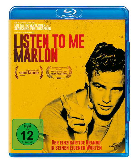 Cover for Marlon Brando · Listen to Me Marlon (Blu-ray) (2015)