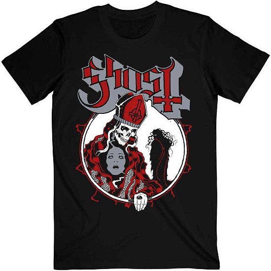 Ghost Unisex T-Shirt: Hi-Red Possession - Ghost - Koopwaar - Global - Apparel - 5055295364837 - 