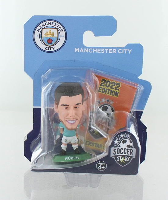 Soccerstarz  Man City Ruben Dias  Home Kit Classic Kit Figures - Soccerstarz  Man City Ruben Dias  Home Kit Classic Kit Figures - Gadżety - Creative Distribution - 5056122508837 - 