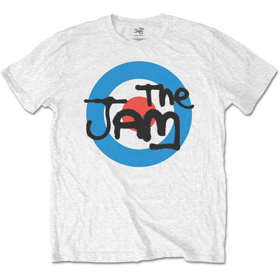 The Jam Kids T-Shirt: Spray Target Logo (Retail Pack) (11-12 Years) - Jam - The - Produtos -  - 5056170680837 - 