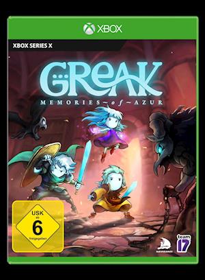 Cover for XBSX Software · Greak - Memories of Azur  XBSX (XONE) (2021)