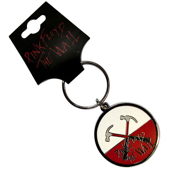 Pink Floyd Keychain: The Wall Hammers Logo (Enamel In-fill) - Pink Floyd - Mercancía - Ambrosiana - 5056561095837 - 4 de junio de 2012