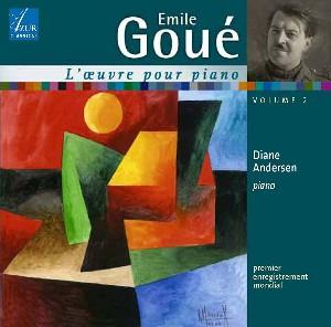 Emile Gou: Piano Works 2 - Diane Andersen - Musik - FESTIVAL - 5425003920837 - 10. juli 2014