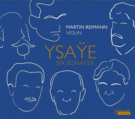 Cover for Martin Reimann · Eugene Ysaye: Six Sonatas (CD) (2020)