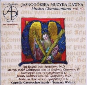 Musica Claromontana Vol.40 - Capella Czestochoviensis - Muziek - ACTE PREALABLE - 5902634751837 - 22 mei 2009