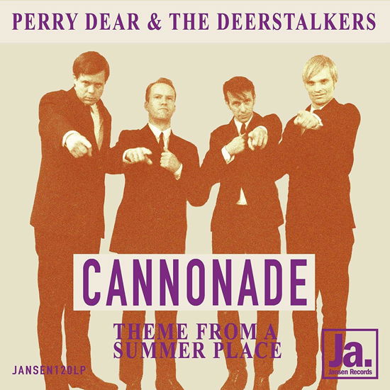 Cover for Perry Dear &amp; the Deerstalkers · Cannonade / Theme from a Summer Place (7&quot;) (2019)