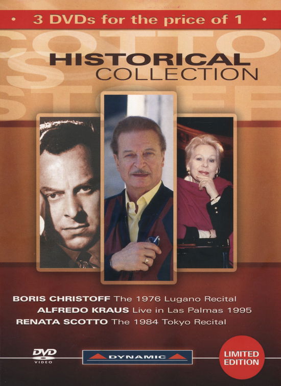 Historical Collection - Kraus / Christoff / Scotto - Filmy - DYN - 8007144336837 - 26 kwietnia 2011