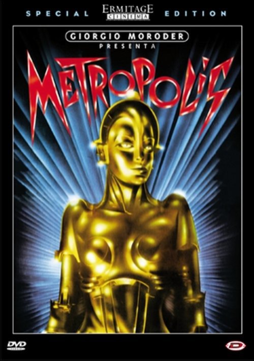 Cover for Fritz Lang · Metropolis (DVD) [Giorgio Moroder edition] (2017)