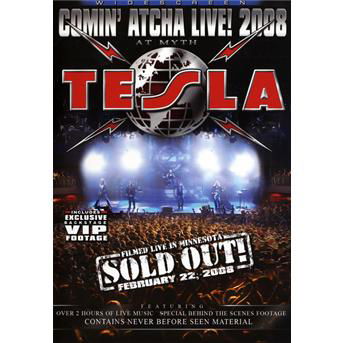 Cover for Tesla · Comin` Atcha Live! 2008 (DVD) (2011)