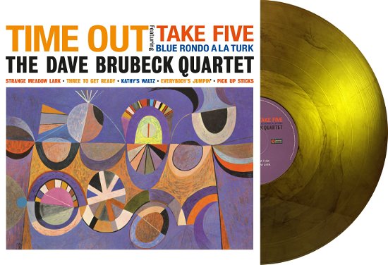 Cover for Dave Brubeck Quartet · Time Out (Olive Marble Vinyl) (LP) (2022)