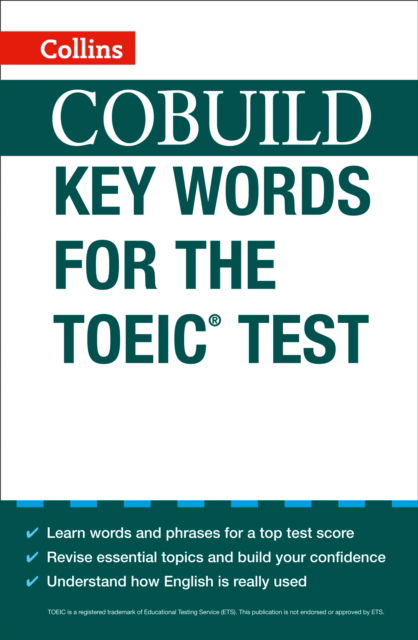 Cover for COBUILD Key Words for the TOEIC Test - Collins English for the TOEIC Test (Paperback Book) (2012)
