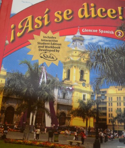 Cover for Conrad J. Schmitt · Asi Se Dice! (Inbunden Bok) [Spanish, 1 Student edition] (2008)