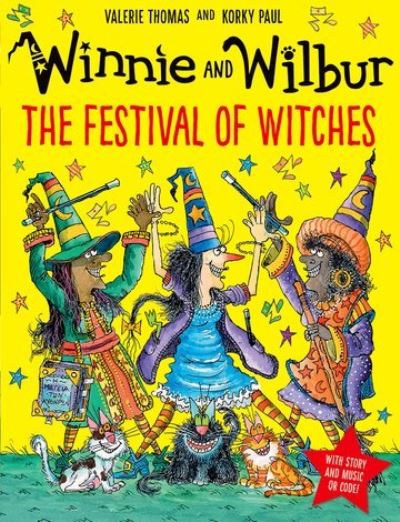 Cover for Valerie Thomas · Winnie and Wilbur: The Festival of Witches PB &amp; audio (Paperback Book) (2023)